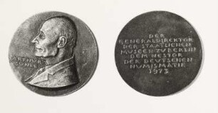 Medaille Arthur Suhle