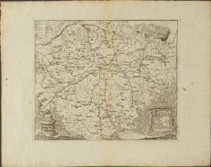 Post Charte vom Königreich Böhmen verlegt im Jahr 1802