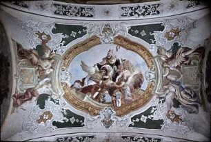 Jochgewölbe: Apotheose des heiligen Wolfgang