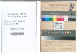 Entnazifizierung Franz Boehm , geb. 17.09.1919 (Polizist)