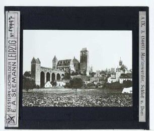 Marienwerder, Burg : Außenansicht