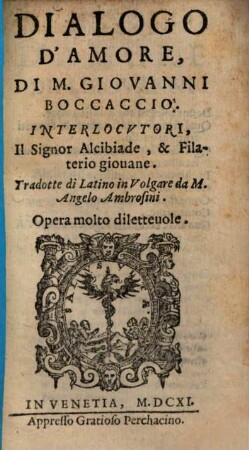 Dialogo d'Amore