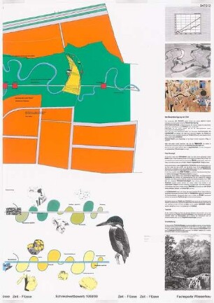 Therapiezentrum Panke, Berlin-Buch Schinkelwettbewerb 1999: Zeichnungen, Fotos, Erläuterungen