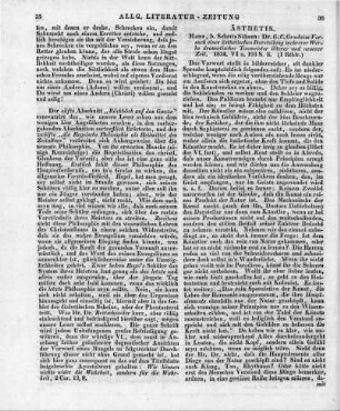 Grosheim, G. C.: Versuch einer ästhetischen Darstellung mehrerer Werke dramatischer Tonmeister älterer und neuerer Zeit. Mainz: Schott 1834
