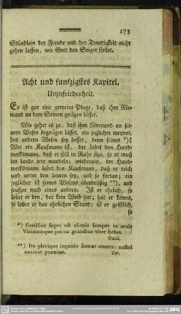 Acht und funfzigstes Kapitel. Unzufriedenheit