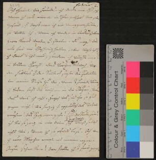 Undatierter Brief von Luise Marie Anna Nicolovius an Clara von Clermont