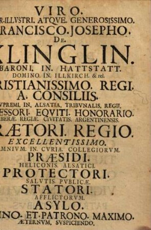 Diss. inaug. iur. de iure vexilli Argentoratensium
