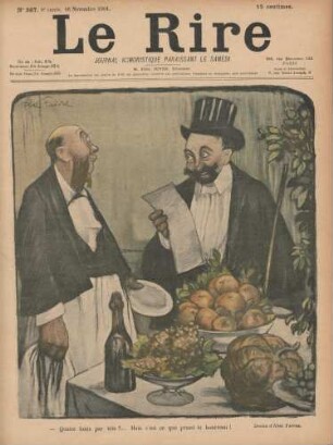 - Quatre louis par tête?... Mais c'est ce que prend le bourreau!