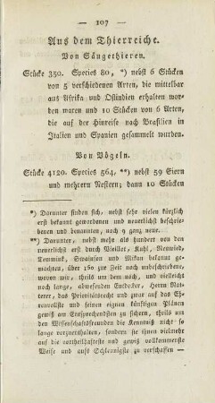 Aus dem Thierreiche