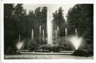 Lichtenwalde. Schloss, Wasserkünste