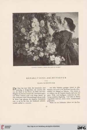 Reparations-Architektur