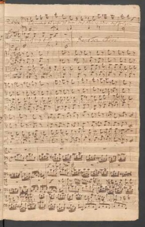 34. Recit[ativo] (T): Mein Jesus schweigt