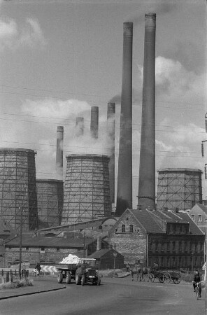 Bitterfeld. VEB Elektrochemisches Kombinat Bitterfeld (EKB). Werklandschaft