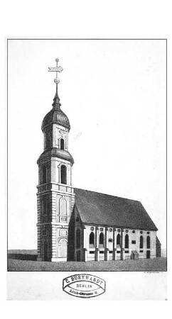 Tafel: [St. Georgen-Kirche]