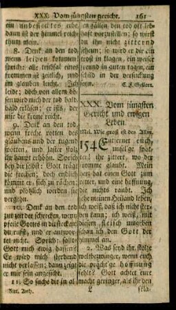 XXX. Vom jüngsten Gericht und ewigen Leben