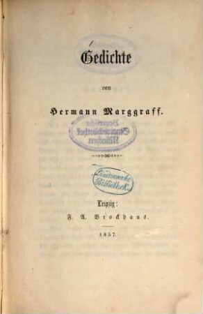 Gedichte