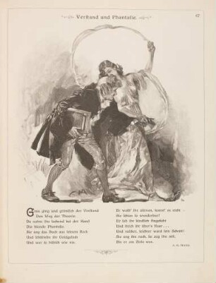 "Verstand und Phantasie"