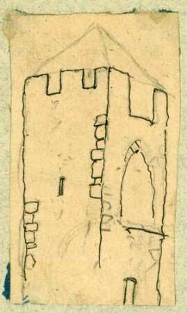 Ladenburg Obere Turmhälfte Martinstor