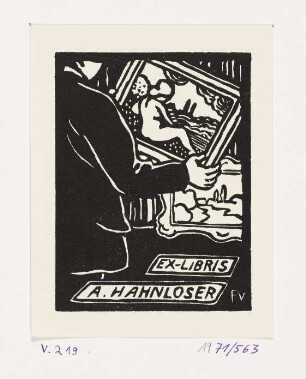 Ex-Libris A. Hahnloser
