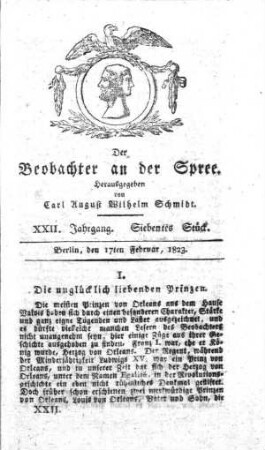 7. Stueck, 17. Februar 1823