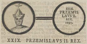 Bildnis von Przemislavs II., König von Polen