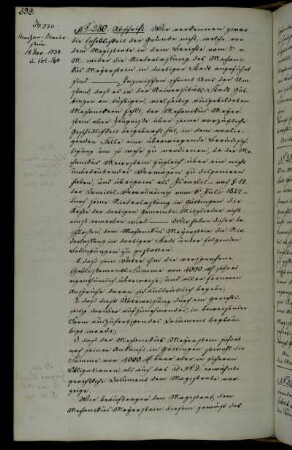 Niederlassung des Mechanikus Meyerstein.