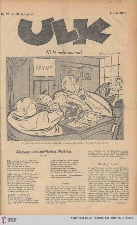 Hefte 23-26, Juni 1931