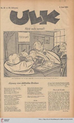 Hefte 23-26, Juni 1931