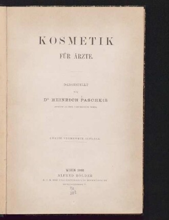 Kosmetik für Ärzte