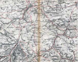 197 Erfurt. Topographische Karte vom östlichen Theile der [preussischen] Monarchie (Generalstabskarte)