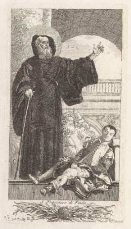 Das Wunder des heiligen Franz von Paola