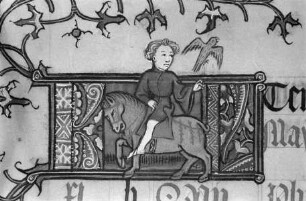 Missale des Simon Renoul — Ausschnitt: Monatsdarstellung Juni, Folio 3 recto