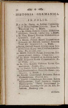 Historia Germanica.