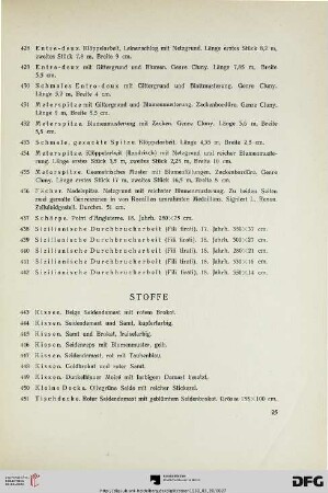 Stoffe (Nr. 443-455)