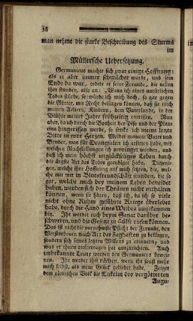 Müllersche Uebersetzung.