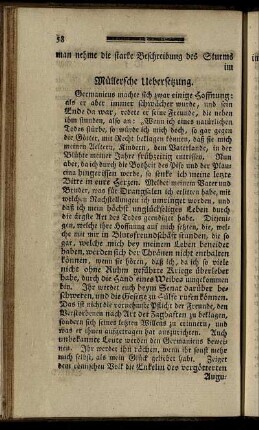 Müllersche Uebersetzung.