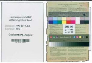 Entnazifizierung August Gueldenberg , geb. 29.08.1893 (Kaufmaennischer Angestellter)