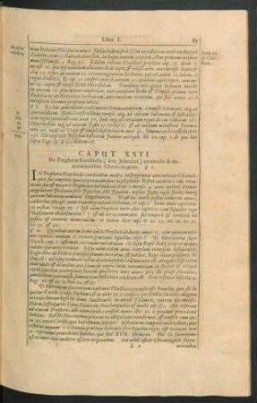 Caput XXVI. De Prophetae Ezechielis ( sive Jehezkel) curriculo & annotationibus Chronologicis.