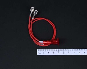 Glimmlampe mit Kabel