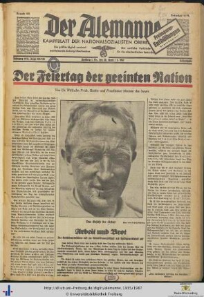 30.04./01.05.1935 (Festausgabe)