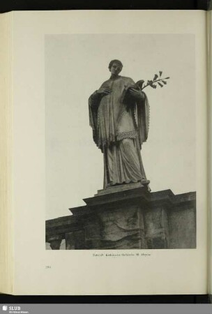 Tafel 29: Katholische Hofkirche. Hl. Aloysius