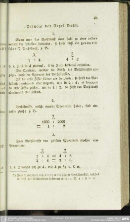 Prinzip der Regel Detri