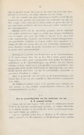 § 2. Wat de omstandigheden van den ambtenaar van het B. B. gemaakt hebben
