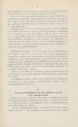 § 2. Wat de omstandigheden van den ambtenaar van het B. B. gemaakt hebben