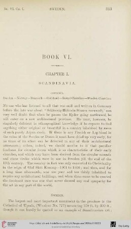 Book VI: Scandinavia