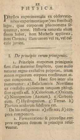 Ex physica.