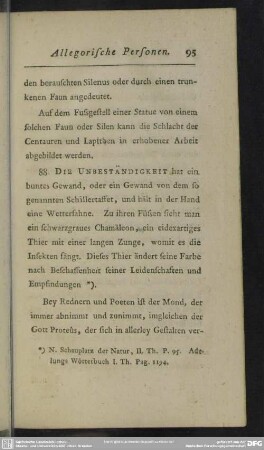 88. Die Unbeständigkeit