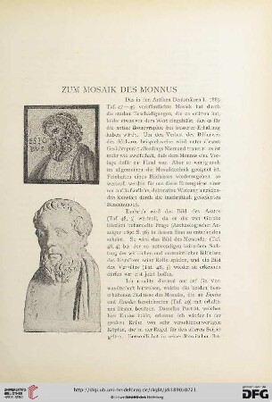 5: Zum Mosaik des Monnus