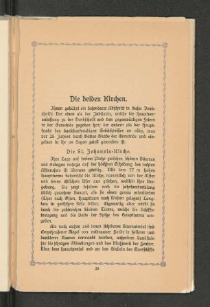 Die St. Johannis-Kirche.