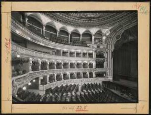 Stadttheater, Brünn: Zuschauerraum